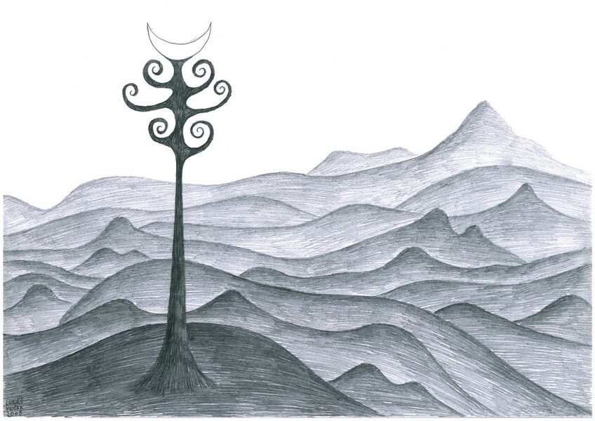 Vyčkávání v horské krajině / Waiting in moutainous landscape